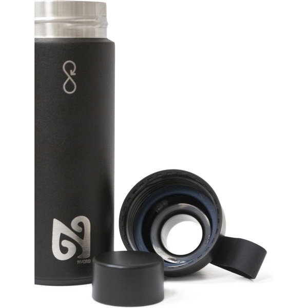 2026 Nyord Ocean Wasserflasche NYRDOB - Obsidian Black